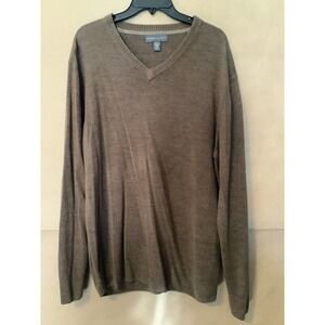 Tricots St Raphael Sweater Mens XLarge Brown Business Casual